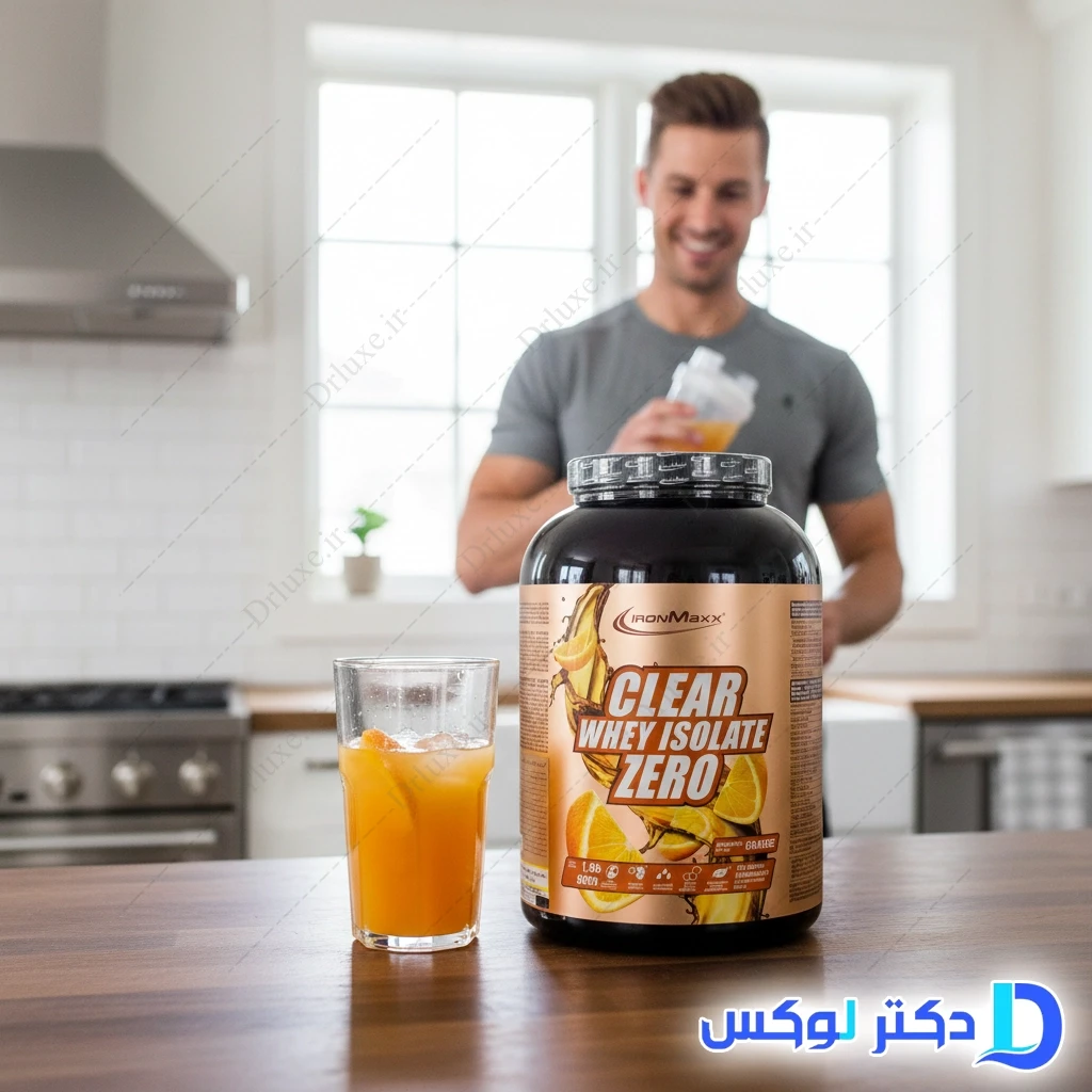 پودر کلیر وی ایزوله زیرو آیرون مکس 900 گرم